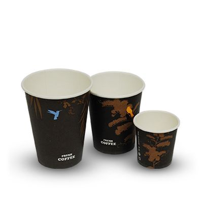 Cups paper D80, 234 ml, 50 pcs